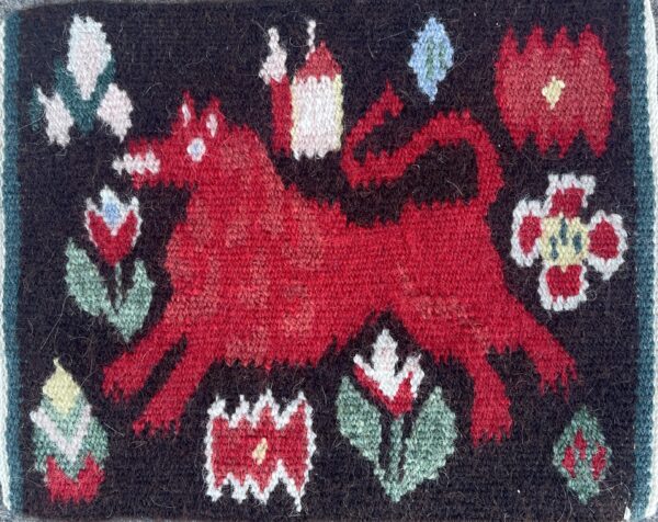Lejon i krans, detalj