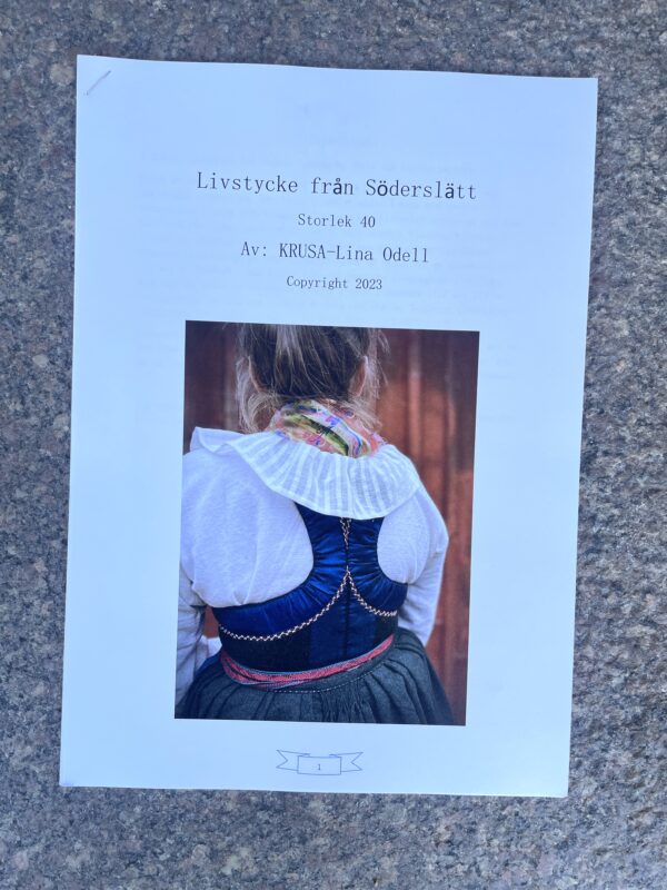 Mönster: Livstycke från Söderslätt
